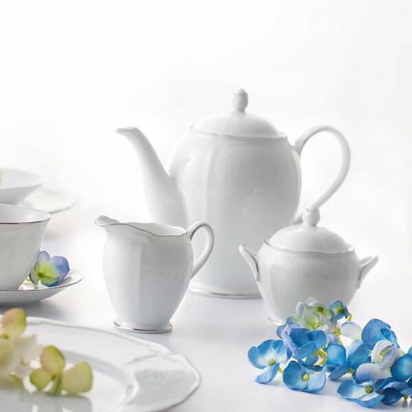 [Raya Deal] Noritake 33Pcs Dinner Set With Teapot -Princess Bouquet - Image 5