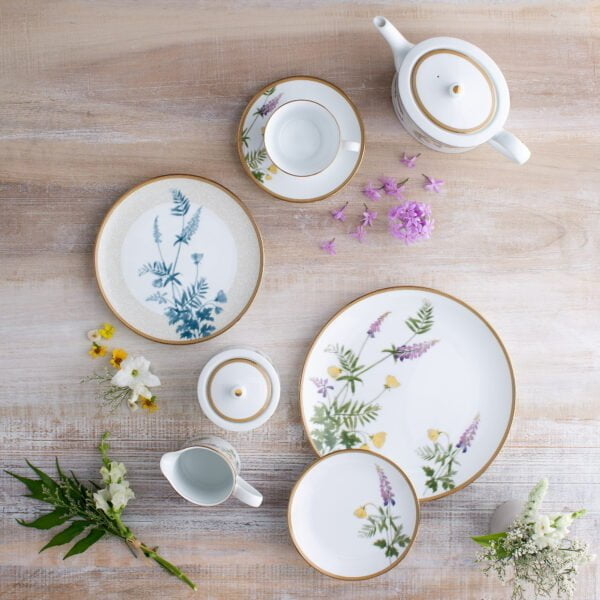 Noritake 47Pcs Dinner & Tea Set For 8 Person-New Morning - Image 8