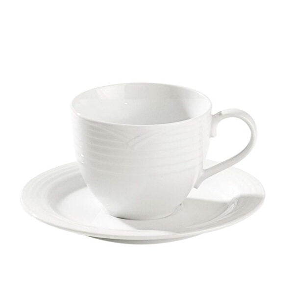 Noritake 20Pcs Dinner Set For 4 Person (Salad Plate) - Arctic White - Image 6