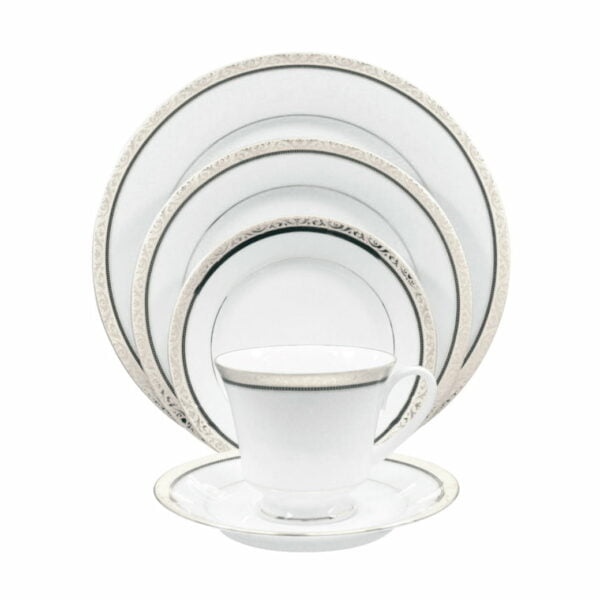 [Raya Sale] Noritake 20Pcs Dinner Set For 6 Persons - Regent Platinum