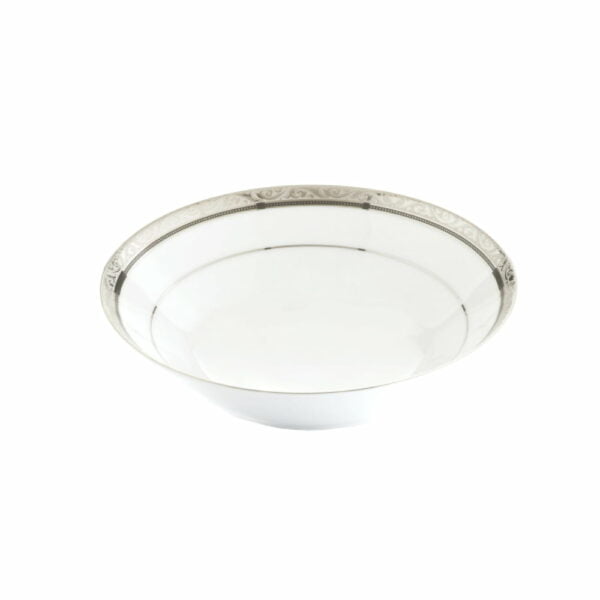 Noritake 20Pcs Dinner Set (Accent Plate) For 4 Person-Regent Platinum - Image 4