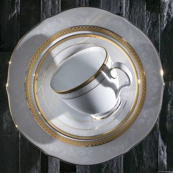 [Raya Deal] Noritake 33Pcs Dinner Set With Teapot -Hampshire Gold - Image 9