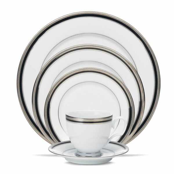 Noritake 47Pcs Dinner & Tea Set For 8 Persons - Austin Plat.