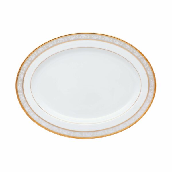Noritake Oval Platter Lg 16" - Brunswick Gold - Image 4