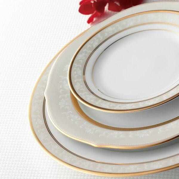 Noritake Oval Platter Md 14" - Brunswick Gold - Image 3