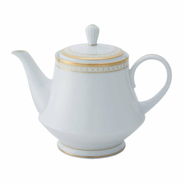 [Raya Deal] Noritake 33Pcs Dinner Set With Teapot -Rochester Gold - Image 3