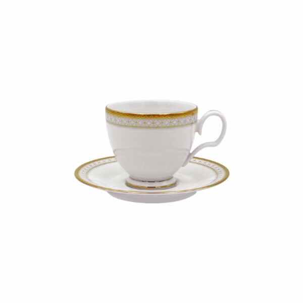 [Raya Deal] Noritake 33Pcs Dinner Set With Teapot -Rochester Gold - Image 9