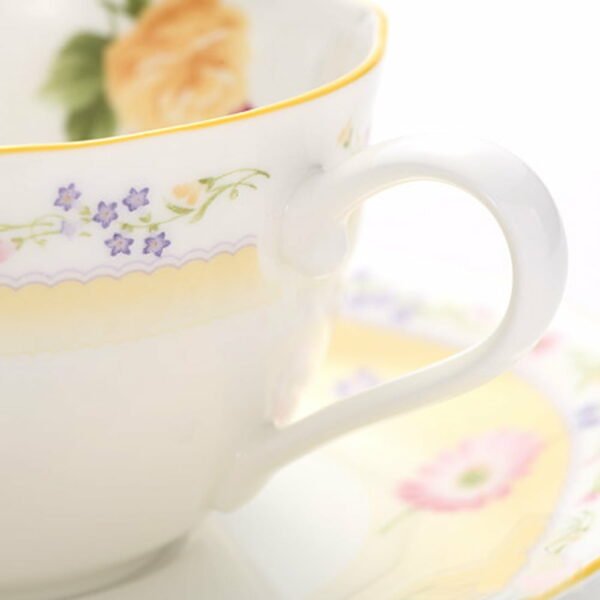 Noritake Cup And Saucer Pair Set - Jeune Fleur - Image 5