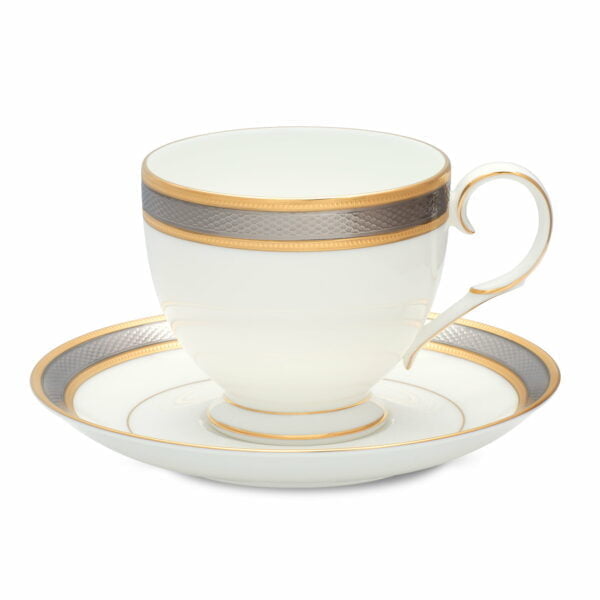 Noritake 47Pcs Dinner & Tea Set For 8 Person-Brilliance - Image 12