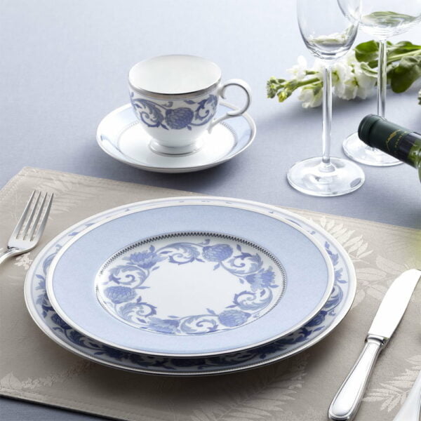 Noritake 96Pcs Dinner &Amp; Tea Set For 12 Persons - Sonnet In Blue - Image 2