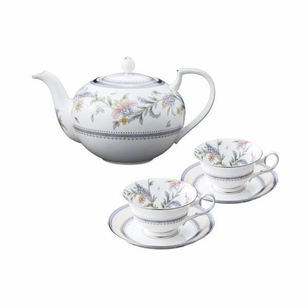 Noritake 6Pcs Tea For Two With Gift Box - Jardin Fleuri