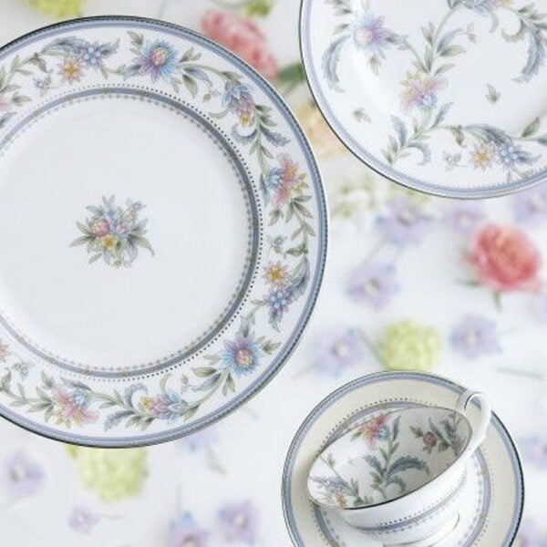 Noritake 96Pcs Dinner &Amp; Tea Set For 12 Persons - Jardin Fleuri - Image 3