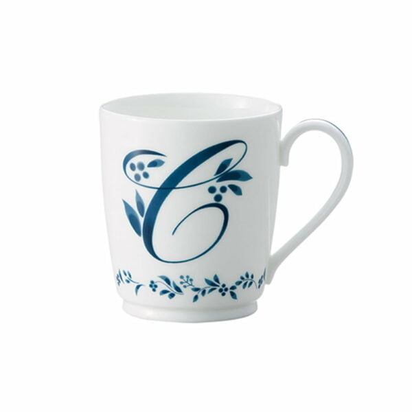 Noritake Alphabet Mug Collection With Gift Box - C