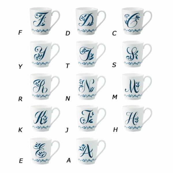 Noritake Alphabet Mug Collection With Gift Box - C - Image 3
