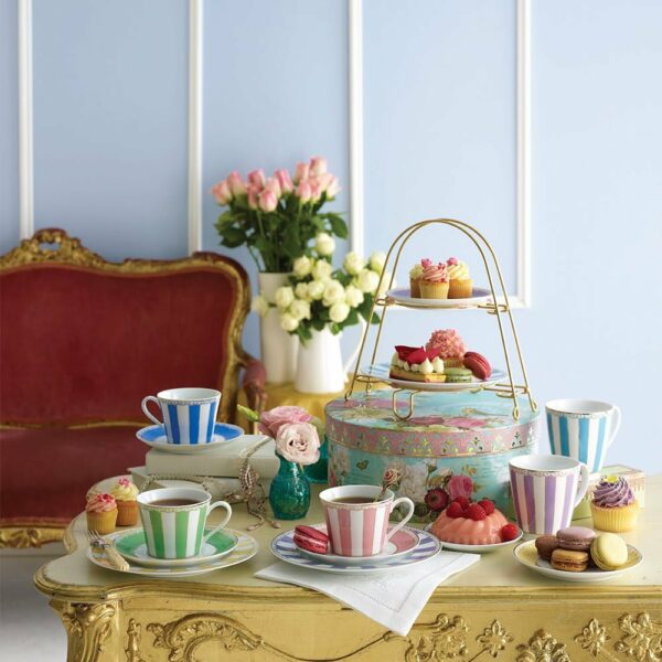Noritake Carnivale Ad (Espresso) Cup And Saucer With Gift Box - Carnivale Collection - Image 3