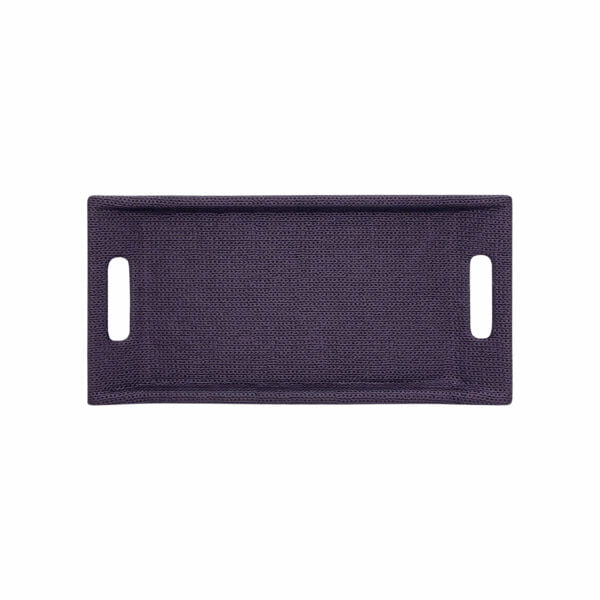 Artemis Tray With Handle - Small - Chain Purple