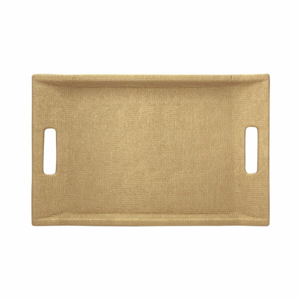Artemis Tray With Handle - Medium - Chain Gold