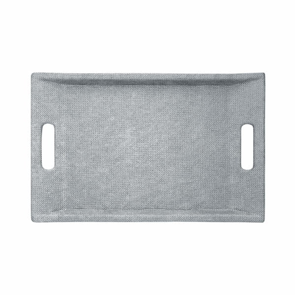 Artemis Tray With Handle - Medium - Chain Beige Silvery