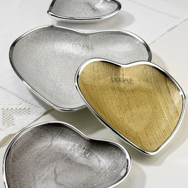 Dogale Trama Silver Heart Cm11X10 - Image 3