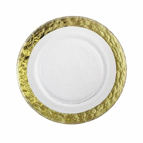 Eisch Colombo Plate 28Cm Gold