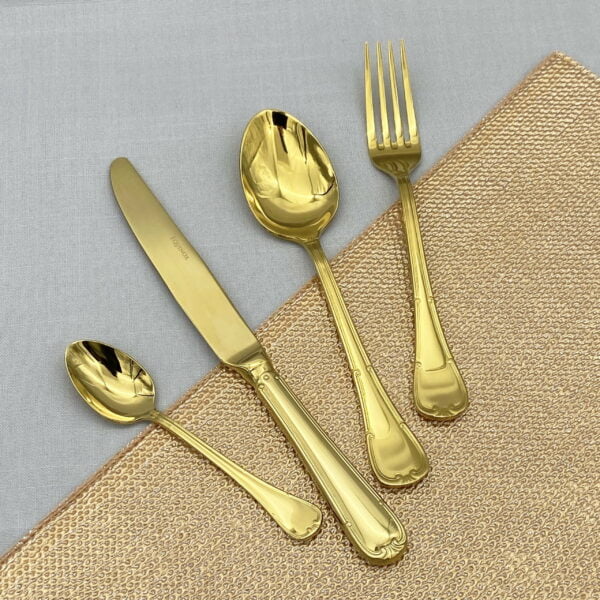 Equinox 915 Dessert Fork (Gold) - Image 5