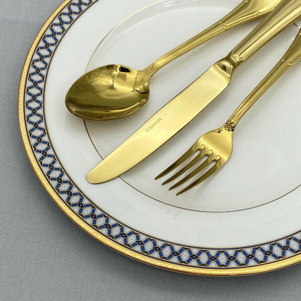 Equinox 915 Dessert Fork (Gold) - Image 6