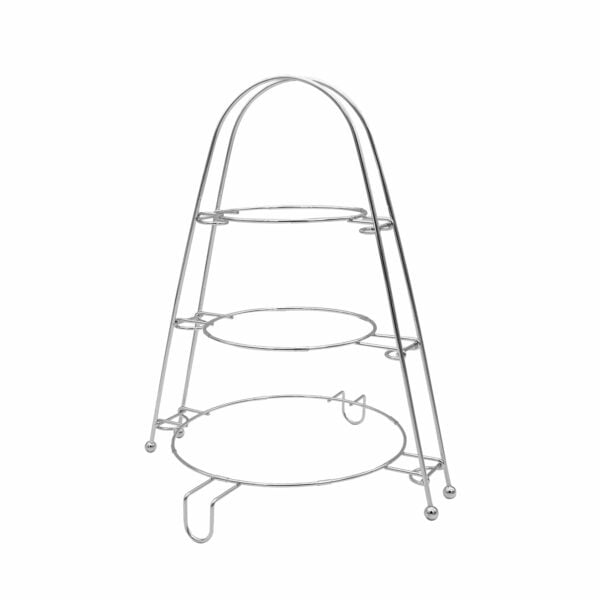 Equinox 3 Tier Cake Stand - Silver Plated