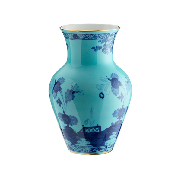 Ginori Ming Vase H Cm 30-Oriente Ita. Iris