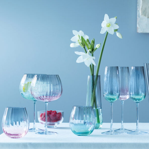 LSA Dusk Balloon Goblet 650Ml Pink/Grey X 2 - Image 3