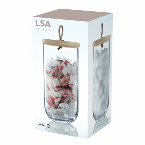 LSA Ivalo Container & Ash Lid Clear - Image 4