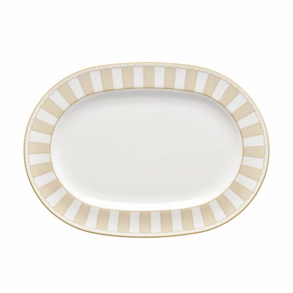 Noritake 47Pcs Dinner & Tea Set For 8 Person- Carnivale Champagne - Image 4