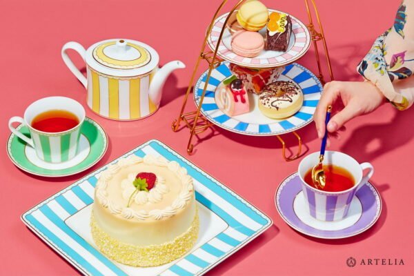 Noritake Carnivale Ad (Espresso) Cup And Saucer With Gift Box - Carnivale Collection - Image 5